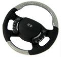 View Item Range Rover L322 Heated Steering Wheel - Silver Carbon - Sport Grip - Napa leather
